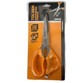 TOLSEN FORBICI USO DOMESTICO MULTIUSO PROFESSIONALE MM. 220