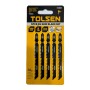 TOLSEN LAME PER SEGHETTO ALTERNATIVO PER LEGNO E PVC PZ. 5