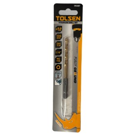 TOLSEN PUNTA ATTACCO ESAGONALE 1/4" HSS PER FERRO mm. 5x106