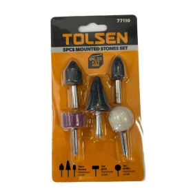 TOLSEN SET 5 PEZZI MOLE ABRASIVE