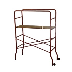 Trabattello Hobby in acciaio verniciato x-robust Portata kg. 100 cm. 115x57x167h.
