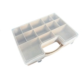 VALIGETTA MULTIUSO MODELLO SATURN IN PLASTICA CM. 28x21,5x6