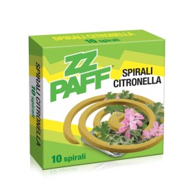 ZZ PAFF SPIRALI ZAMPIRONI ALLA CITRONELLA PZ. 10