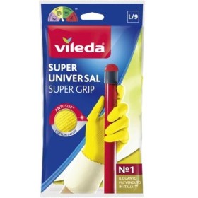 VILEDA SUPER UNIVERSAL GUANTI CASALINGHI TAGLIA L/9