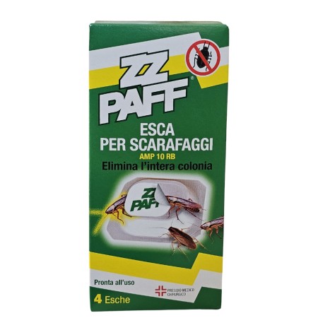 ZZPAFF ESCA SCARAFAGGI 4 PEZZI