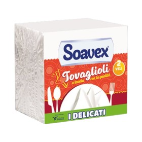 SOAVEX TOV.2VELI 33X33 75PZ LISCI I DELICATI