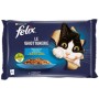FELIX LE GHIOTTONERIE 4 BUSTE DA 85 GRAMMI 2 SALMONE 2 TONNO