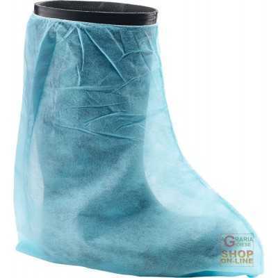HIGH SHOE COVER IN PLP BLUE COLOR PACK OF 100 PIECES