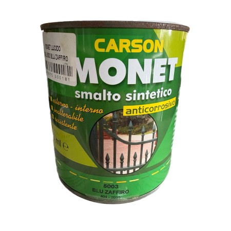 MONET SYNTHETIC ANTI-CORROSIVE ENAMEL SAPPHIRE BLUE RAL 5003 ML. 750