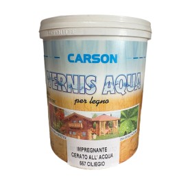 VERNIS AQUA WAXED WATER IMPREGNANT FOR WOOD 557 CHERRY ML. 750