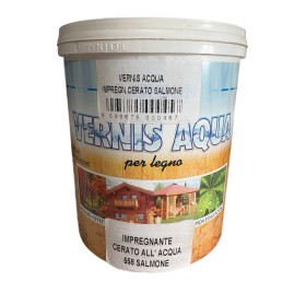 VERNIS AQUA WAXED WATER IMPREGNANT FOR WOOD 558 SALMON ML. 750