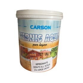 VERNIS AQUA WAXED WATER IMPREGNANT FOR WOOD 574 GREEN CHROME ML. 750