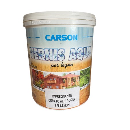 VERNIS AQUA WAXED WATER IMPREGNANT FOR WOOD 575 LEMON ML. 750