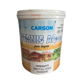 VERNIS AQUA WAXED WATER IMPREGNANT FOR WOOD 576 MAHOGANY ML. 750