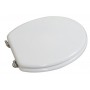 COPRIVASO IN LEGNO UNIVERSALE CLASSICO BIANCO LACCATO cm. 37x45 
