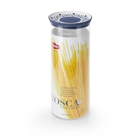 STEFANPLAST ROUND JAR TOSCA 2,2LT WHITE / PALACE BLUE