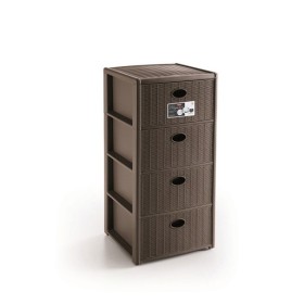 STEFANPLAST DRAWER ELEGANCE 4 TAUPE