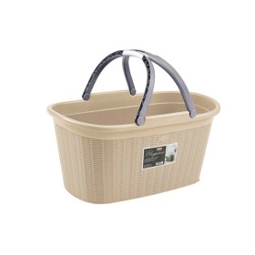 STEFANPLAST BASKET ELEGANCE W / HANDLES PZ.8 POWDER