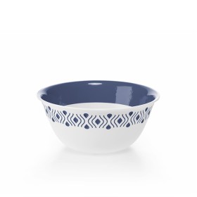 STEFANPLAST TOSCA BOWL D.23 CM WHITE / PALACE BLUE