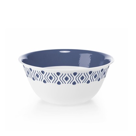 STEFANPLAST TOSCA BOWL D.29 CM WHITE / PALACE BLUE