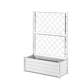 STEFANPLAST FIORIERA ITALIA RETT.C/SPALL. BIANCO/BIANCO