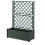 STEFANPLAST FLOWER BOX ITALY RECT. C / SPALL. PINE GREEN / PINE GREEN