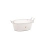 STEFANPLAST BACINELLA OVALE DI PLASTICA cm 50 NEUTRO cm. 50x18h.