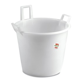 STEFANPLAST MASTELLO TRE MANICI IN POLIETILENE NEUTRO cm. 55x42h.