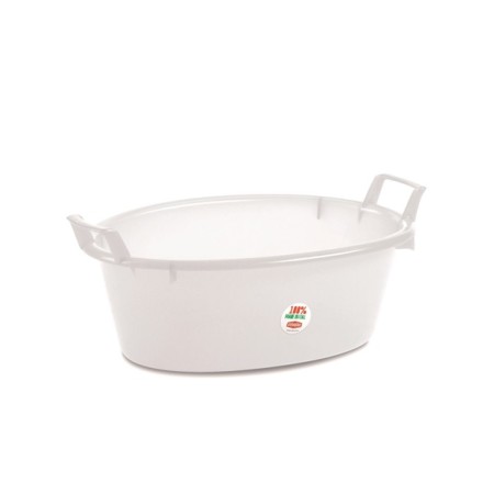 STEFANPLST BACINELLA IN PLASTICA OVALE cm 65 NEUTRO