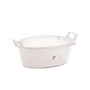 STEFANPLST BACINELLA IN PLASTICA OVALE cm 65 NEUTRO