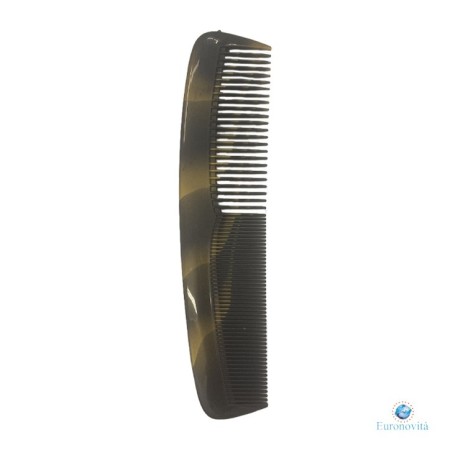 PETTINE A DENTI STRETTI E LARGHI TARTARUGATO COLORE NERO/ORO