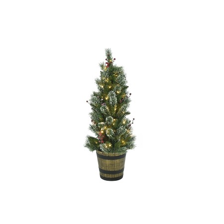 ALBERO DI NATALE LUMINOSO 210 RAMI 100LED CM. 120