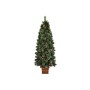 ALBERO DI NATALE MUMBAI 876 RAMI B.LEGNO CM. 210