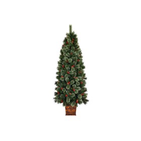 ALBERO DI NATALE MUMBAI 876 RAMI B.LEGNO CM. 210