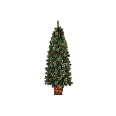 ALBERO DI NATALE MUMBAI 876 RAMI B.LEGNO CM. 210