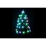 ALBERO DI NATALE VERDE CON 55 LUCI MULTICOLOR 50 RAMI CM. 60