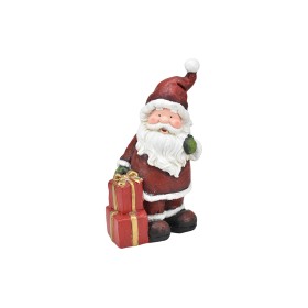 BABBO DI NATALE ROSSO CON PACCHI REGALO CM. 35,3