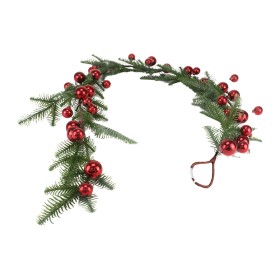 DECORAZIONE DI NATALE RAMO COLORE ROSSO CM. 180 M.133R