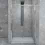 Feridras Porta scorrevole trasparente per la doccia linea T-Squared cm. 120