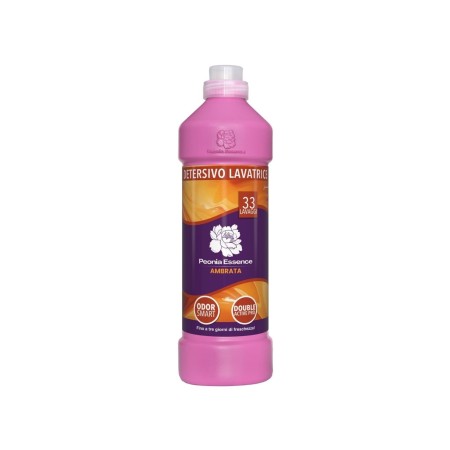 PEONIA DETERSIVO LIQUIDO PER LAVATRICE ESSENCE AMBRATA 33 LAVAGGI