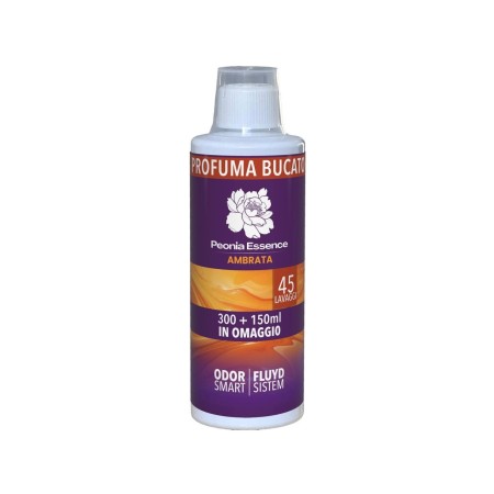 PEONIA PROFUMA BUCATO PER LAVATRICE E A MANO ESSENCE AMBRATA 45 LAVAGGI