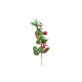 PICK BACCHE PER DECORO NATALIZIO CM. 70 M.853 ROSSO