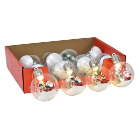 SFERA PALLINA DI NATALE CON LUCE CM. 8 ASSOTITO
