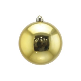 SFERA PALLINA PER ALBERO DI NATALE LUCIDA ORO CM. 15