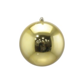 SFERA PALLINA PER ALBERO DI NATALE LUCIDA ORO CM. 25