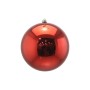 SFERA PALLINA PER ALBERO DI NATALE LUCIDA ROSSO CM. 25