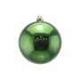 SFERA PALLINA PER ALBERO DI NATALE LUCIDA VERDE SCURO CM. 15