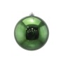 SFERA PALLINA PER ALBERO DI NATALE LUCIDA VERDE SCURO CM. 20