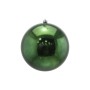 SFERA PALLINA PER ALBERO DI NATALE LUCIDA VERDE SCURO CM. 25