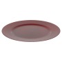 SOTTOPIATTO DI NATALE DIAM. CM. 33 DI COLORE ROSSO